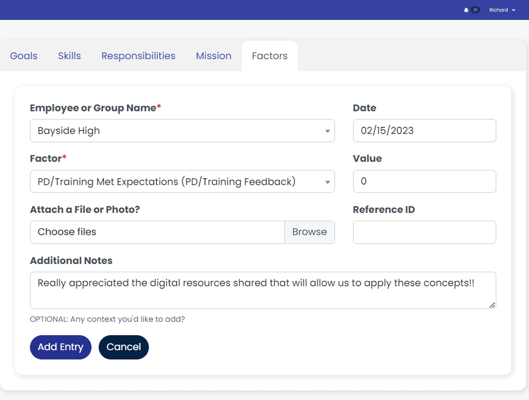 Utilize multiple feedback modules to gather actionable insights on the underlying factors affecting all stakeholders, including faculty, students, and parents across campuses.